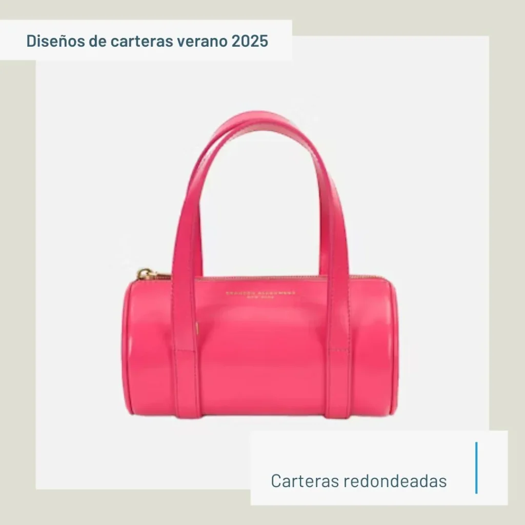 Carteras redondeadas Tendencias verano 2025 Argentina