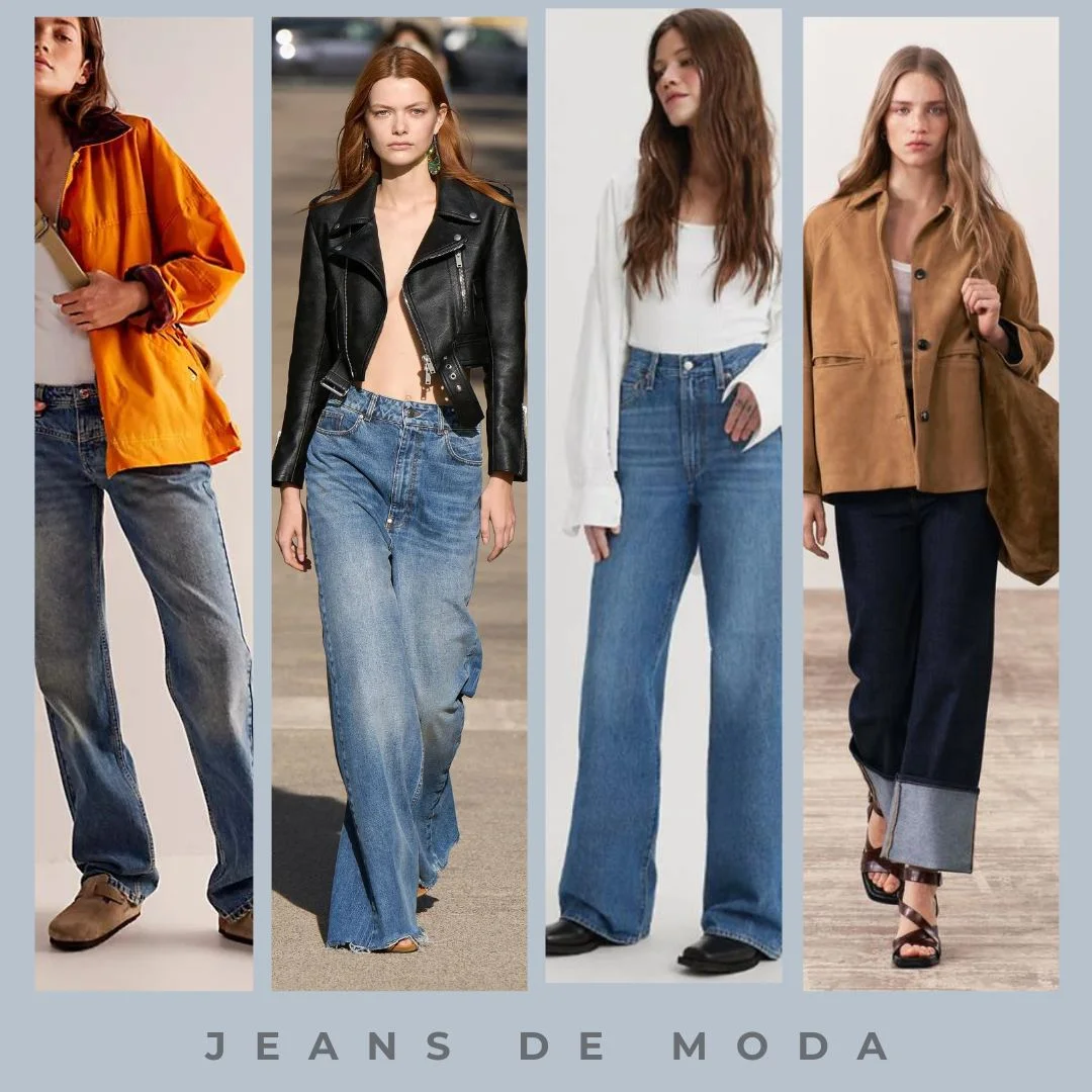 Jeans de moda verano 2025 Argentina