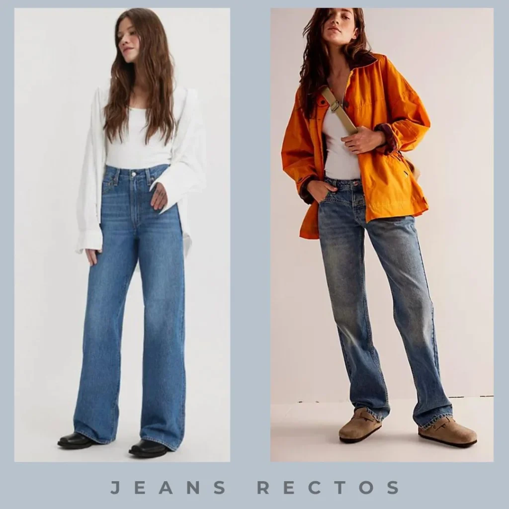 Jeans recto moda verano 2025 Argentina