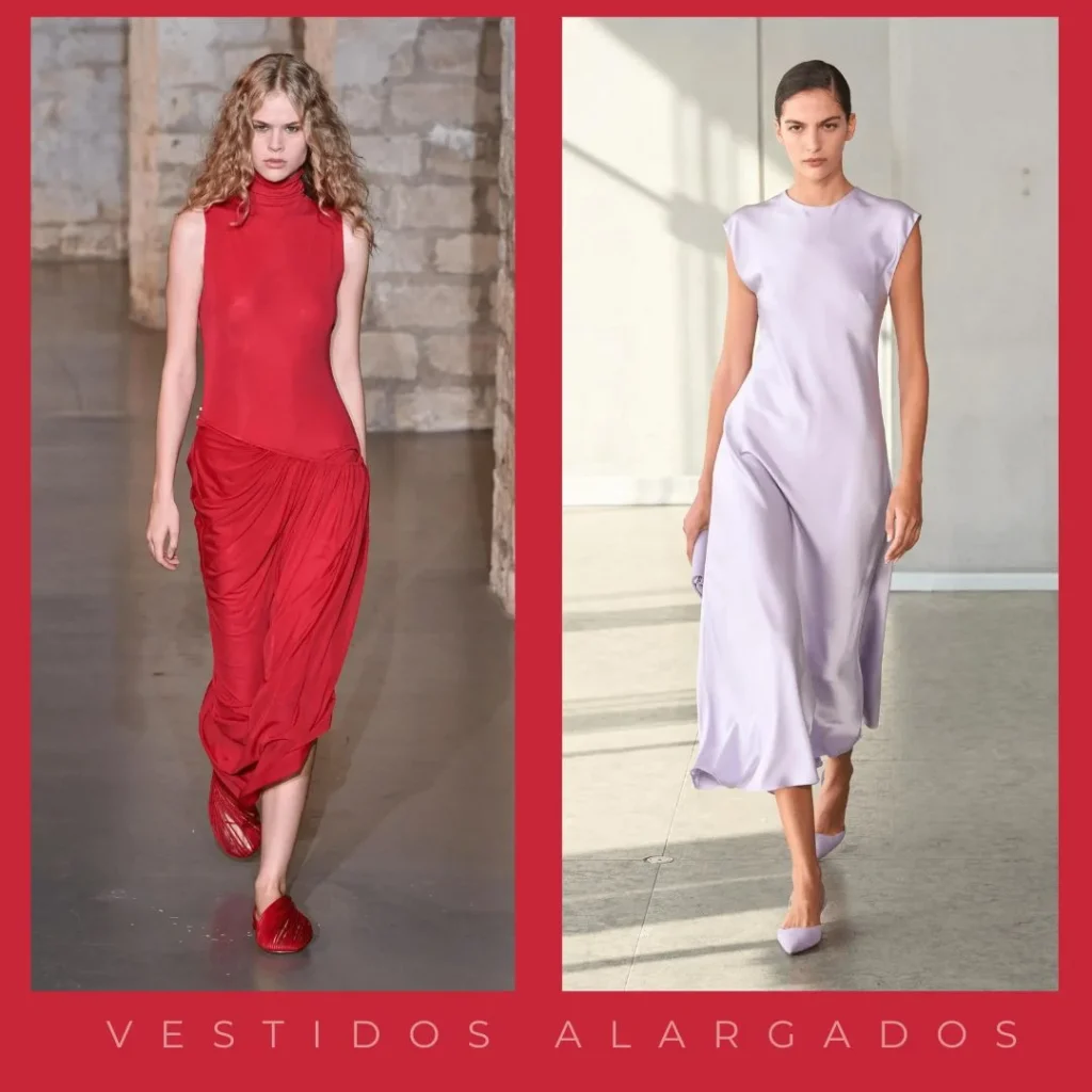 Vestidos de fiesta alargados primavera 2024 Argentina