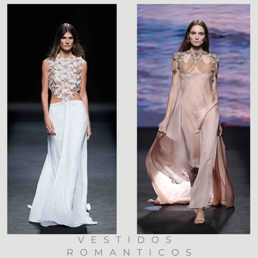 Vestidos romanticos de moda verano 2025 Argentina