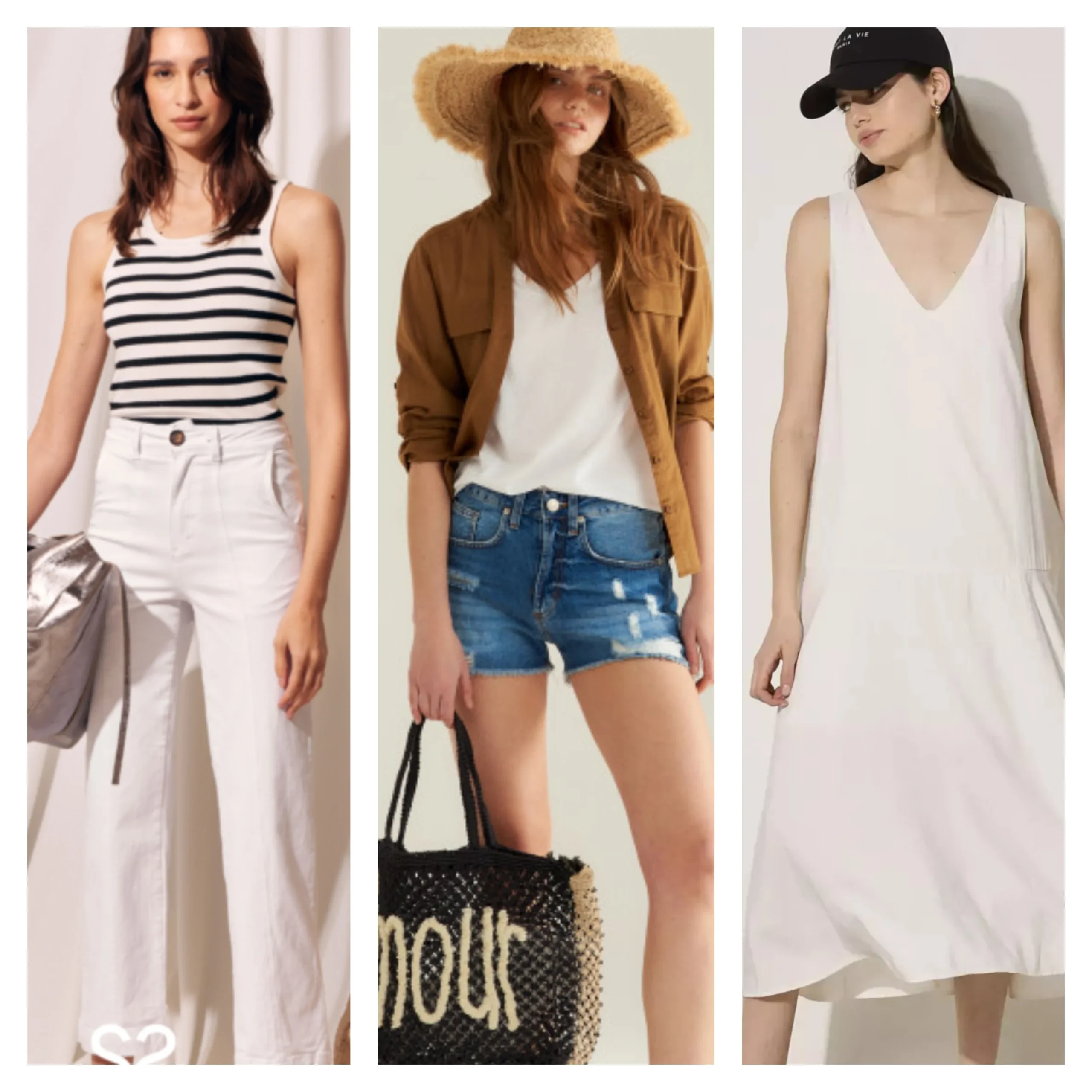 Outfits juveniles y casuale para verano