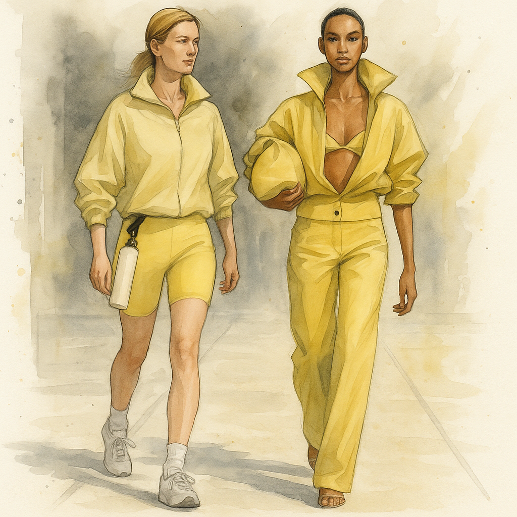 Amarillo color de moda verano 2026 Argentina