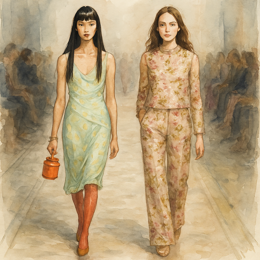 Estampa flores romanticas moda verano 2026 Argentina