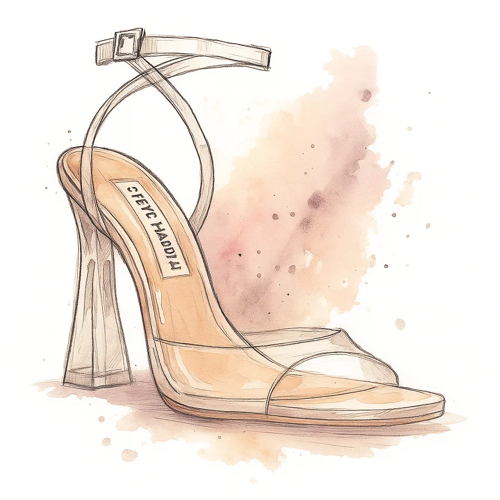 Sandalias pvc transparente Calzados de moda verano 2026 Argentina