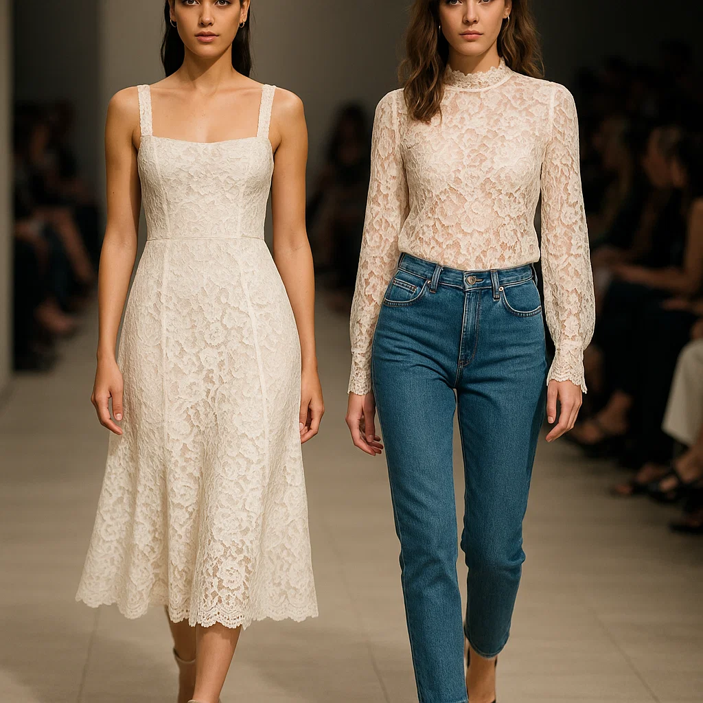looks con encajes Tendencias 2026 Argentina