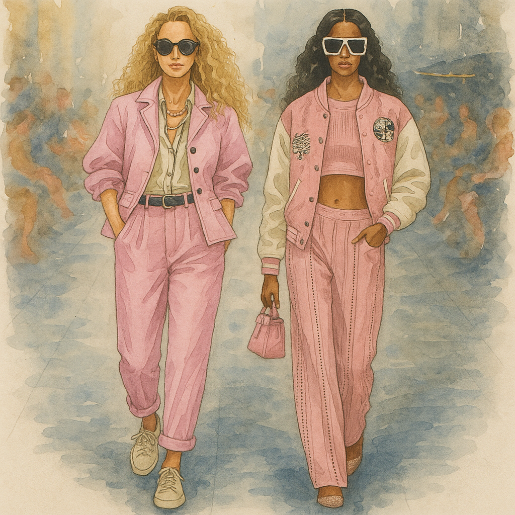 rosa color de moda verano 2026 Argentina