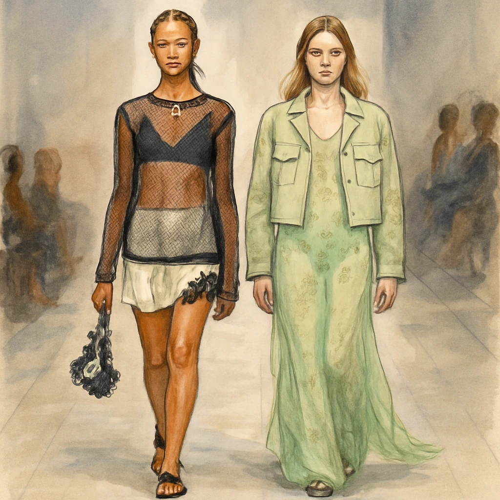 transparencias moda verano 2026 Argentina