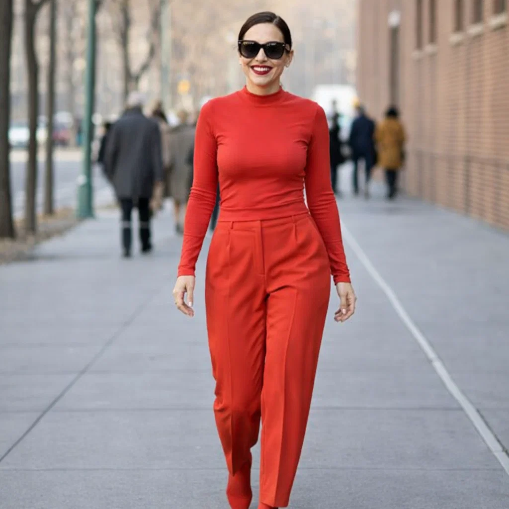 rojo coral neon color invierno 2026