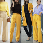 Cómo combinar ropa color amarillo y lograr looks luminosos y elegantes como combinar ropa amarilla