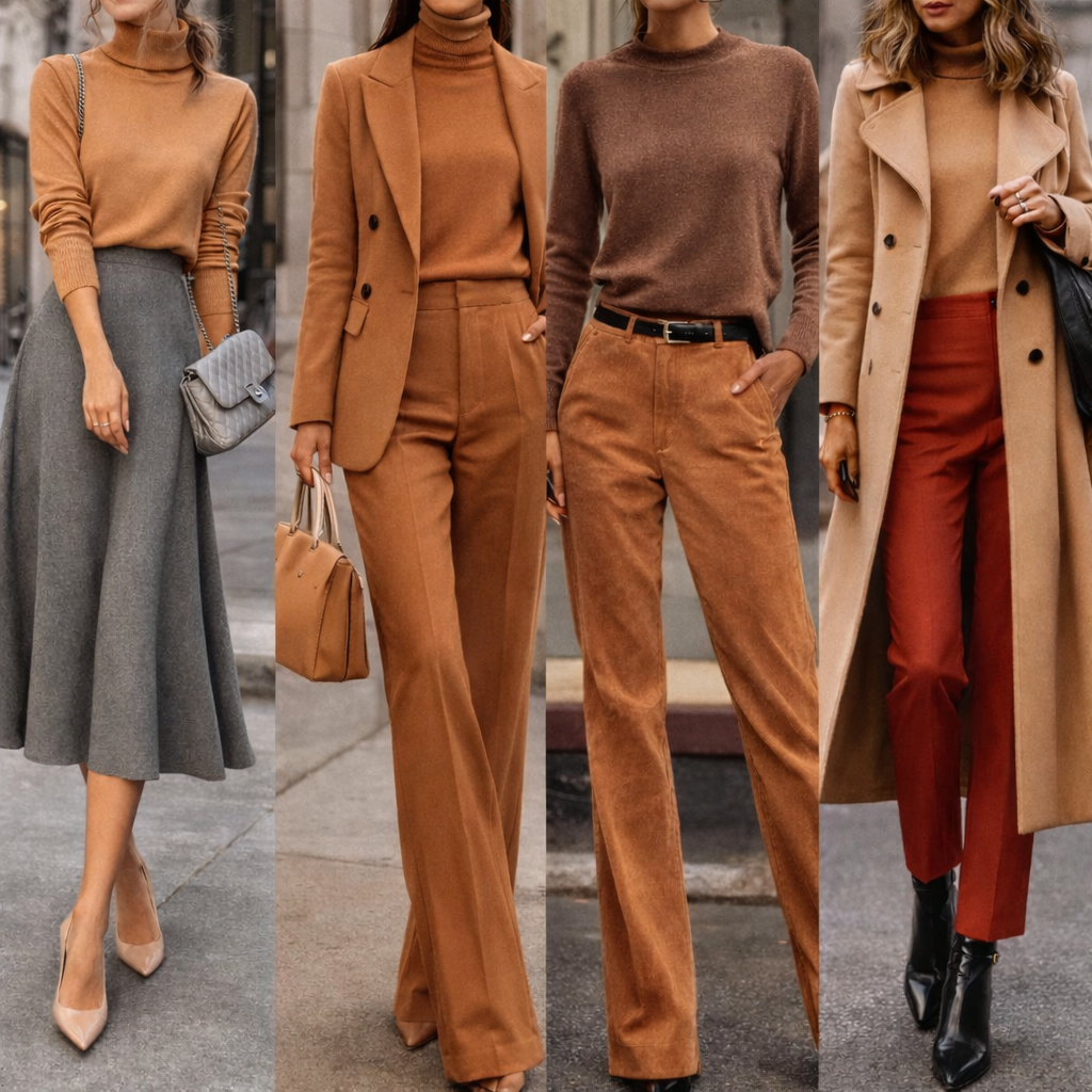 Como combinar color camel