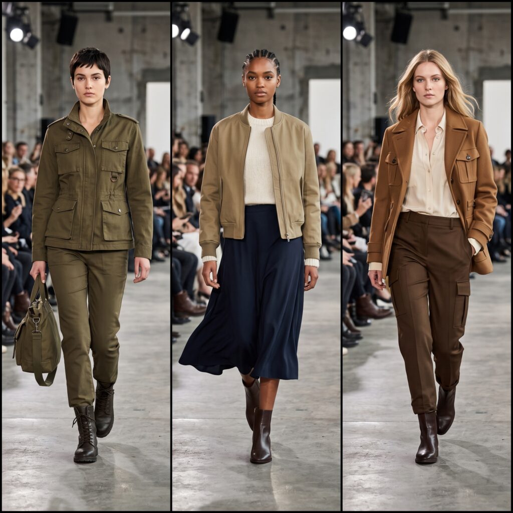 Utilitario y military luxe invierno 2027