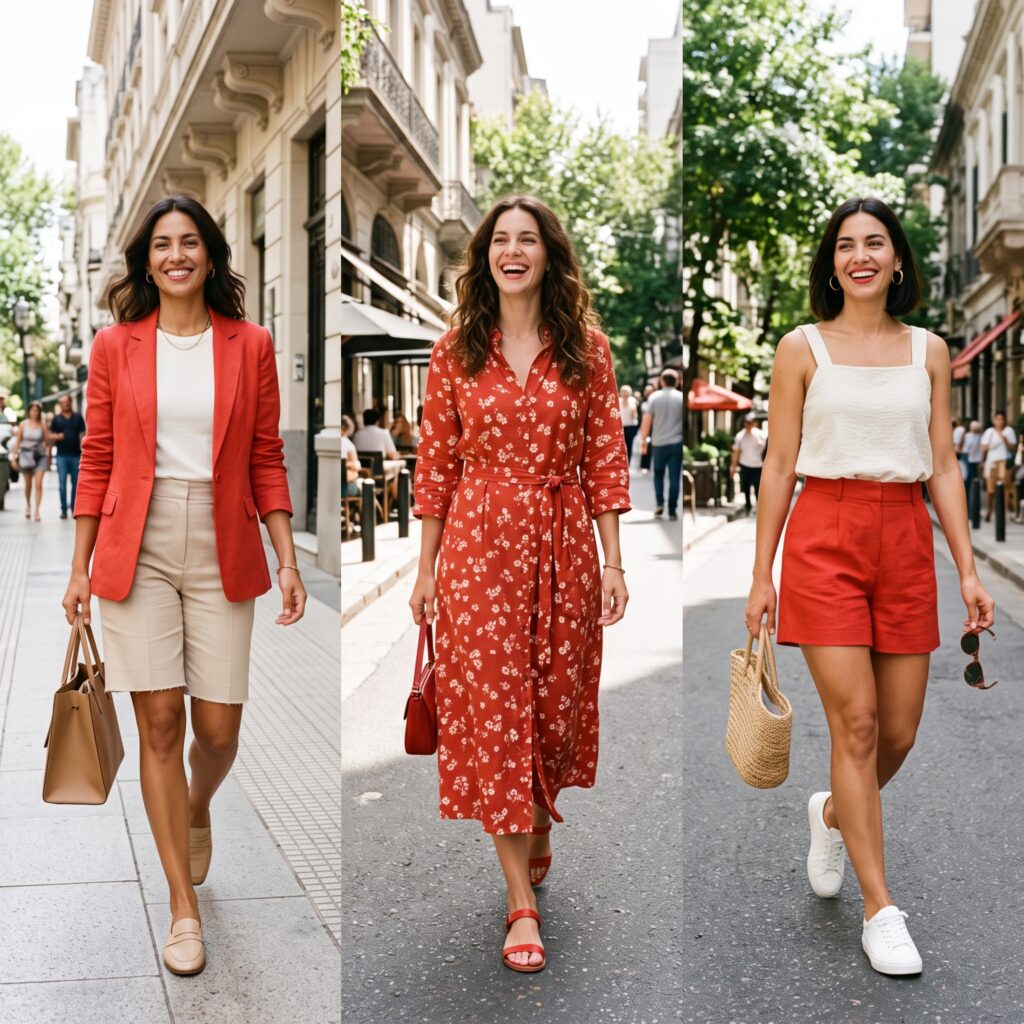 rojo tomate Color de moda verano 2027