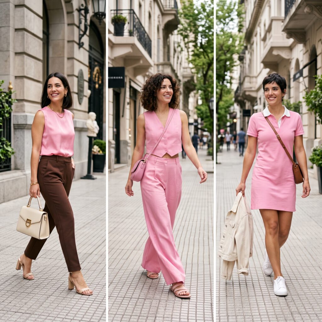 rosa Color de moda verano 2027